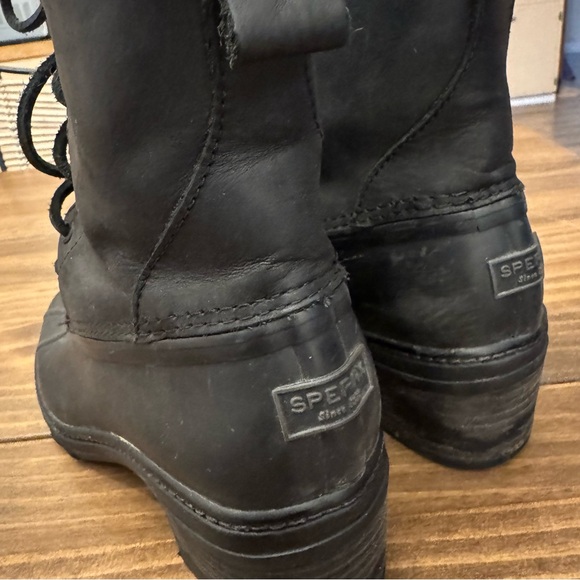 Sperry Saltwater Heeled Waterproof Duck Boot Size 8 - Picture 7 of 10